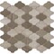 Msi Arctic Storm Arabesque 12.SAMPLE Multi Finish Marble Mesh-Mounted Mosaic Tile ZOR-MD-0472-SAM - alternate 1